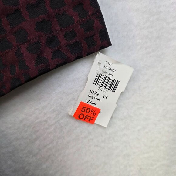 Sun Kim XS Croc Print Asymmetrical Lagenlook Button Front Blazer USA Designer - Picture 5 of 10